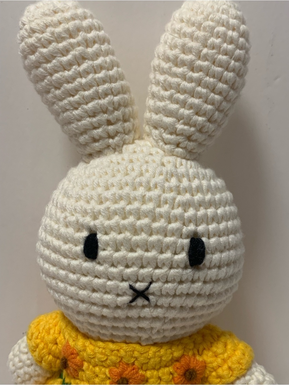 Miffy Van Gogh Inspired Sunflower Dress Crocheted Doll - Picture 4 of 5